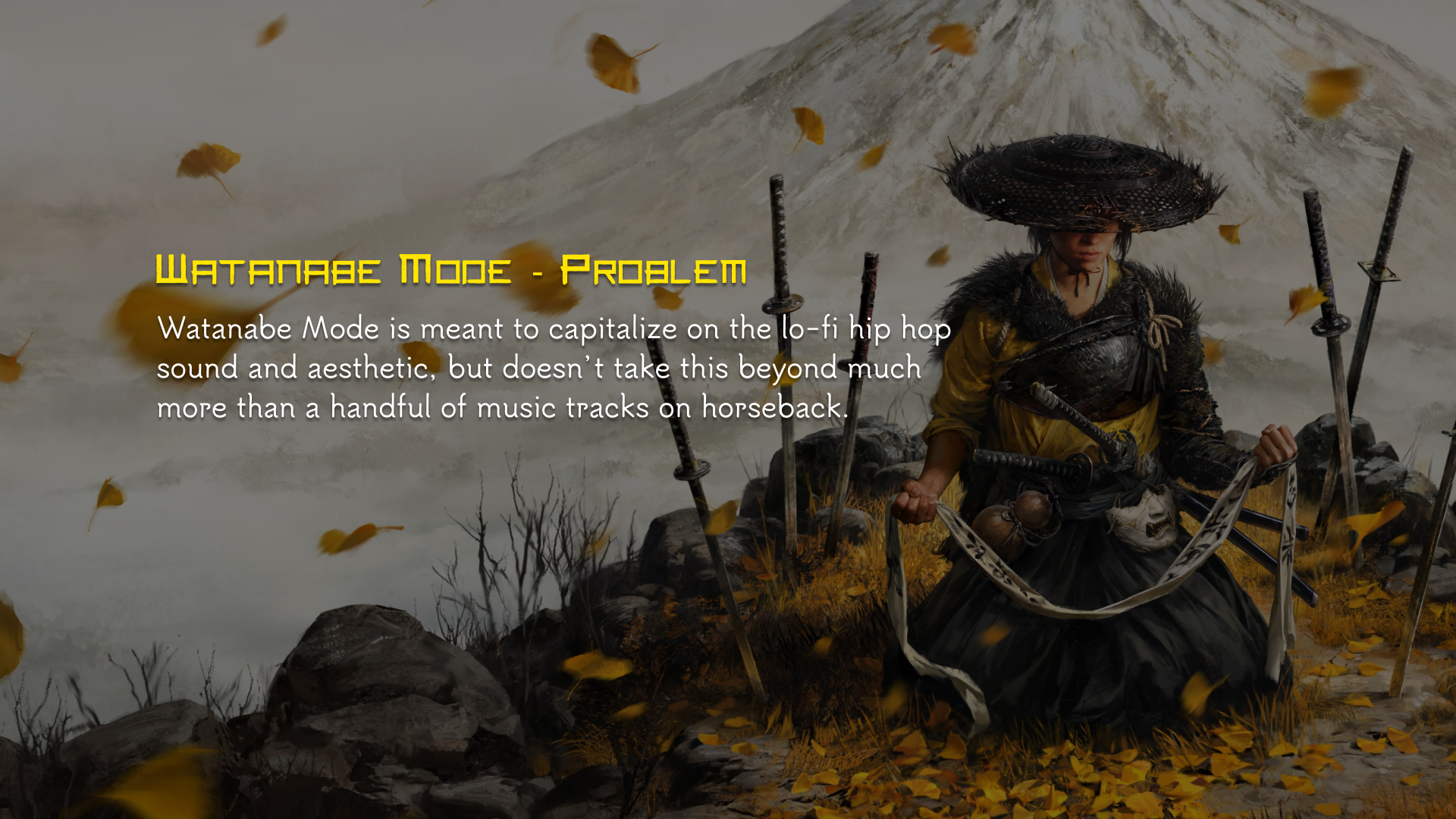 Watanabe — Problem